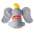 Мягкая игрушка Дамбо (Dumbo Plush - Large)