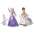 Набор из 2х кукол и фигурки (Frozen Disney Elsa, Anna, and Olaf Deluxe Fashion Doll Set with Premium Dresses)