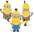 Миньоны: Кевин в Шубе и Кевин-банан (Minions Deluxe Action Figure - Build-A-Minion Arctic Kevin/Banana - 5")