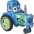 Тачки 3: Джексон Шторм (Cars 3: Jackson Storm Rocket Racer Pull 'N' Race Die Cast Car)