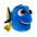 В поисках Дори: Рыбка Дори (Finding Dory - Dory Plush Medium - 17'')