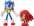 Фигурка Ёжик Соник (Sonic The Hedgehog Flexible Action Figure with Bendable Limbs and Spinable Friend Disk Accessory)