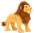 Мягкая игрушка Король Лев - Симба (Simba Big Feet Plush - Medium)